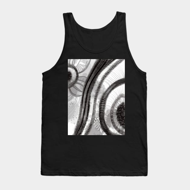 Concentric Tank Top by cheriedirksen